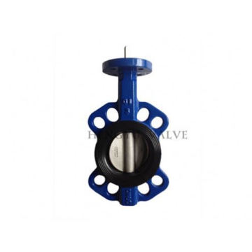 China new product ductile iron soft sealing butterfly valve